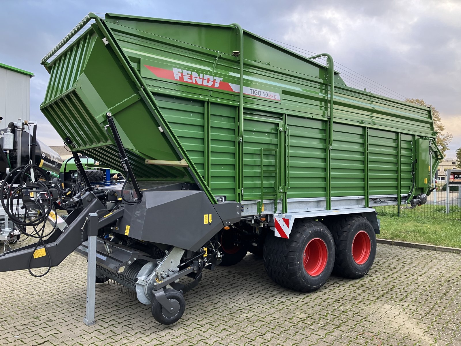 Ladewagen Türe ait Fendt Tigo 60 MR Profi, Neumaschine içinde Homberg (resim 1)