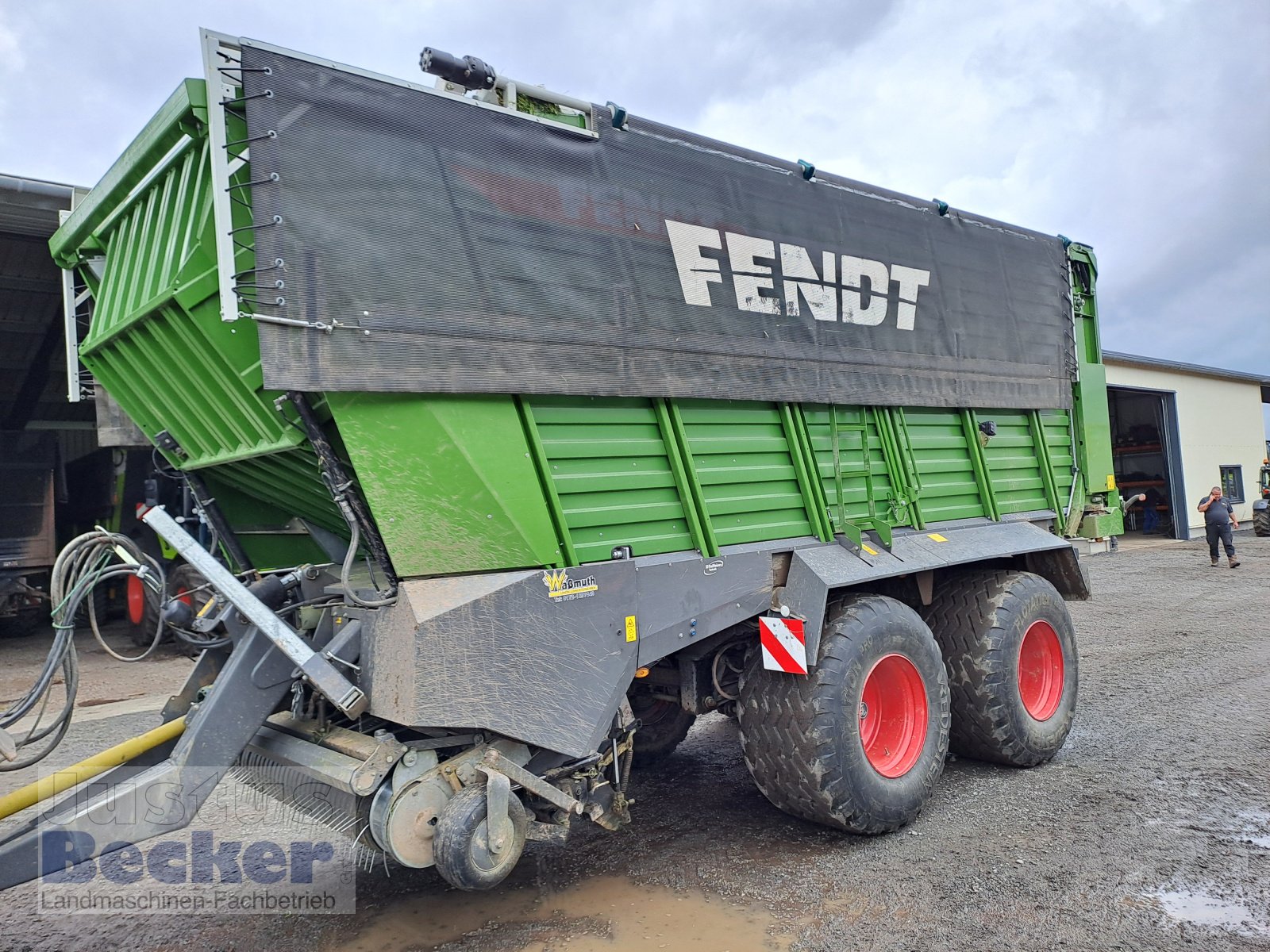 Ladewagen of the type Fendt Tigo 60 PR, Gebrauchtmaschine in Weimar-Niederwalgern (Picture 1)