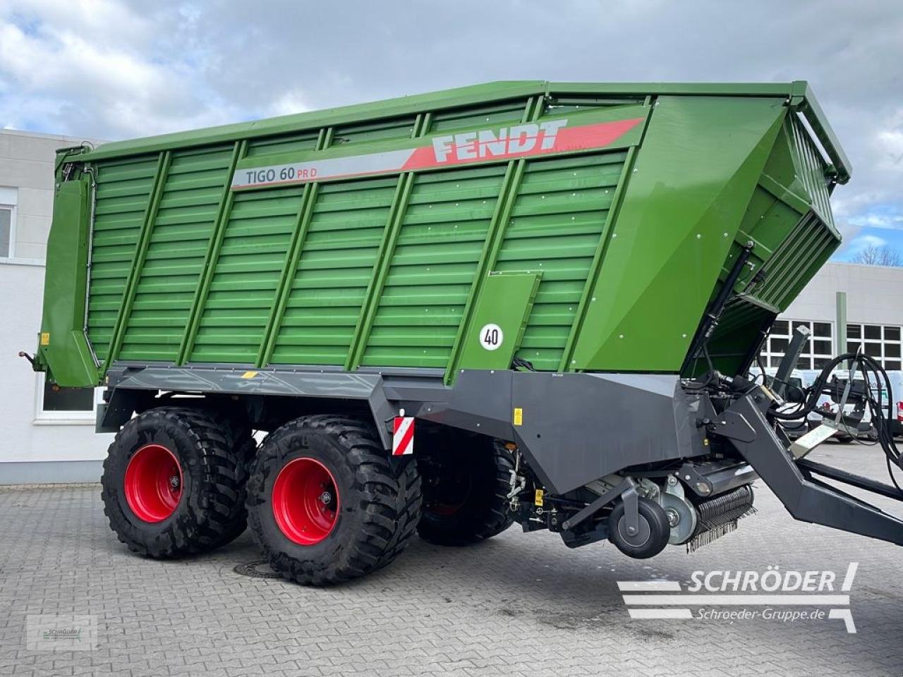 Ladewagen van het type Fendt TIGO 60 PR, Gebrauchtmaschine in Westerstede (Foto 1)