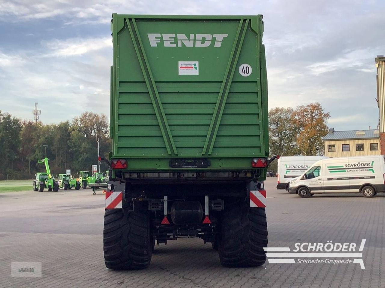 Ladewagen van het type Fendt TIGO 60 PR, Gebrauchtmaschine in Lastrup (Foto 4)