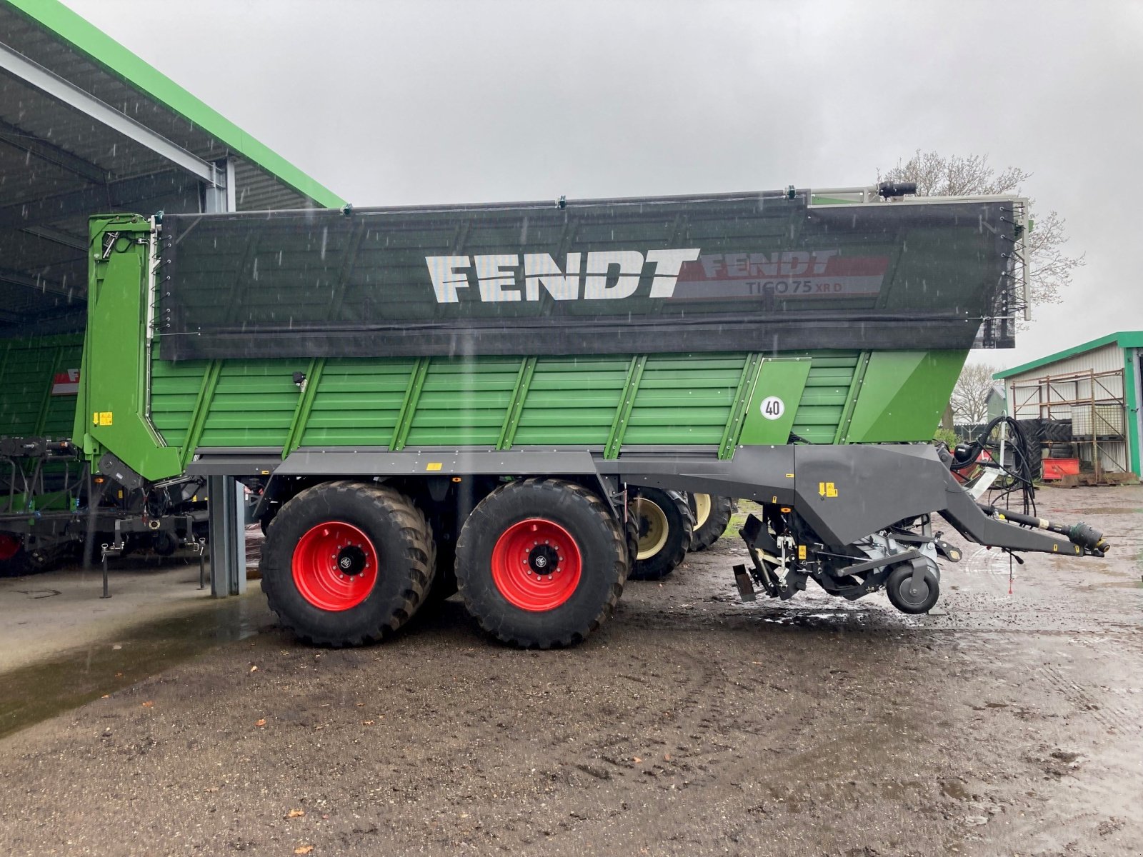 Ladewagen van het type Fendt Tigo 75 XR, Gebrauchtmaschine in Itzehoe (Foto 2)