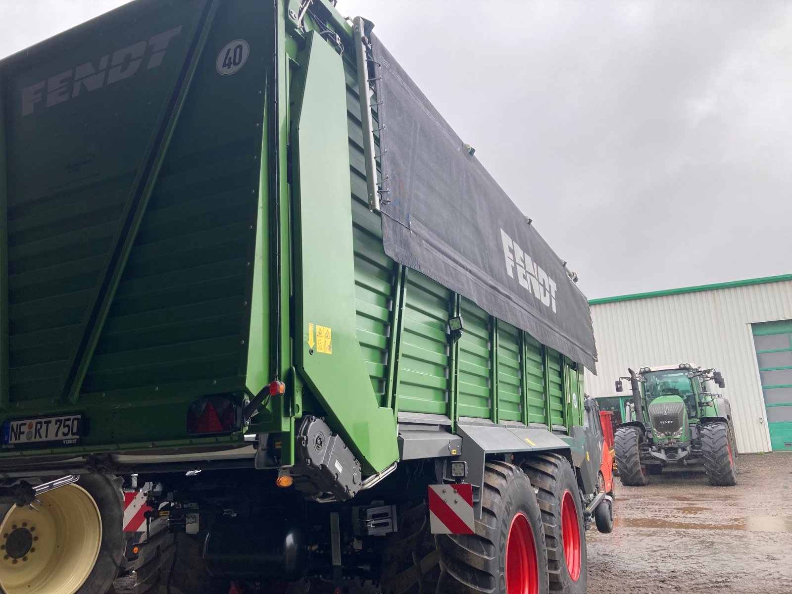 Ladewagen van het type Fendt Tigo 75 XR, Gebrauchtmaschine in Itzehoe (Foto 3)