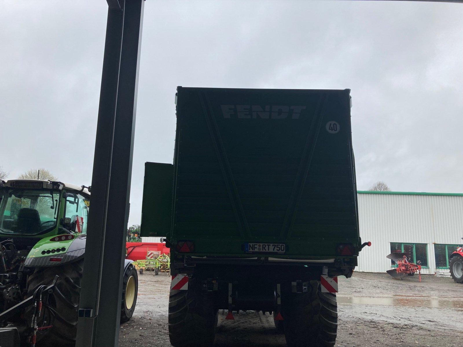 Ladewagen van het type Fendt Tigo 75 XR, Gebrauchtmaschine in Itzehoe (Foto 4)