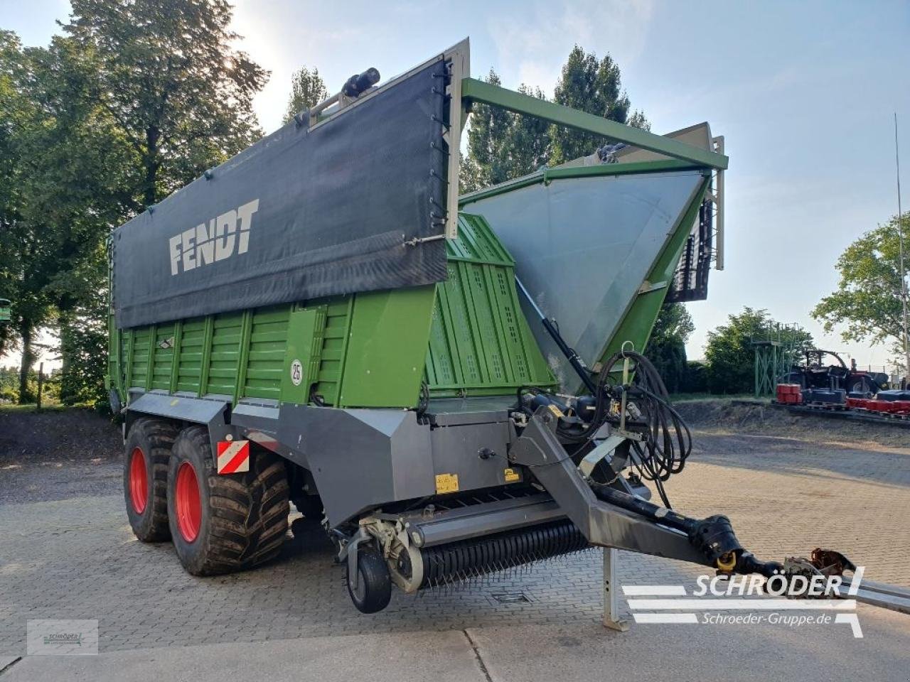 Ladewagen des Typs Fendt TIGO 75 XR, Gebrauchtmaschine in Langenweddingen (Bild 1)