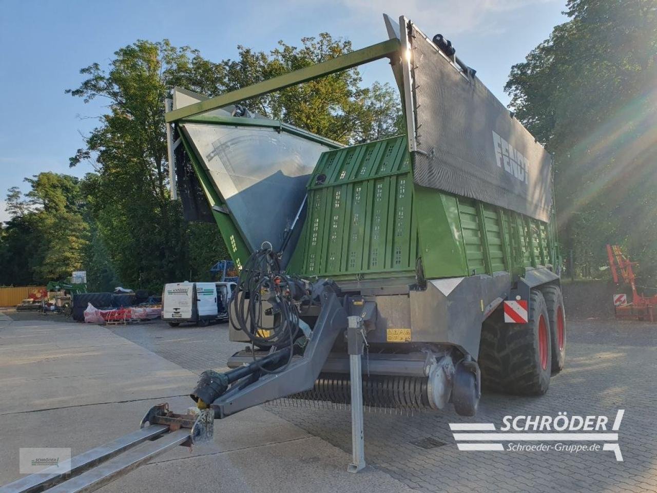 Ladewagen del tipo Fendt TIGO 75 XR, Gebrauchtmaschine In Langenweddingen (Immagine 2)