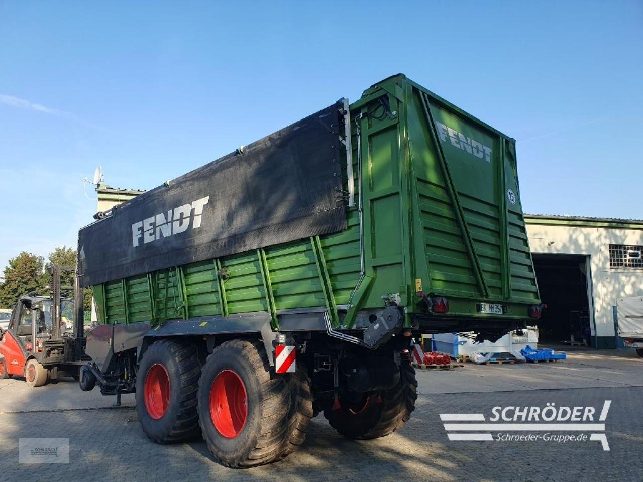 Ladewagen del tipo Fendt TIGO 75 XR, Gebrauchtmaschine In Langenweddingen (Immagine 4)