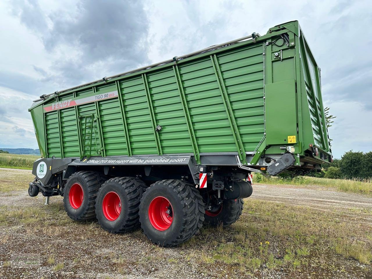 Ladewagen Türe ait Fendt TIGO 90 XR D - Ladewagen, Gebrauchtmaschine içinde Coppenbruegge (resim 3)