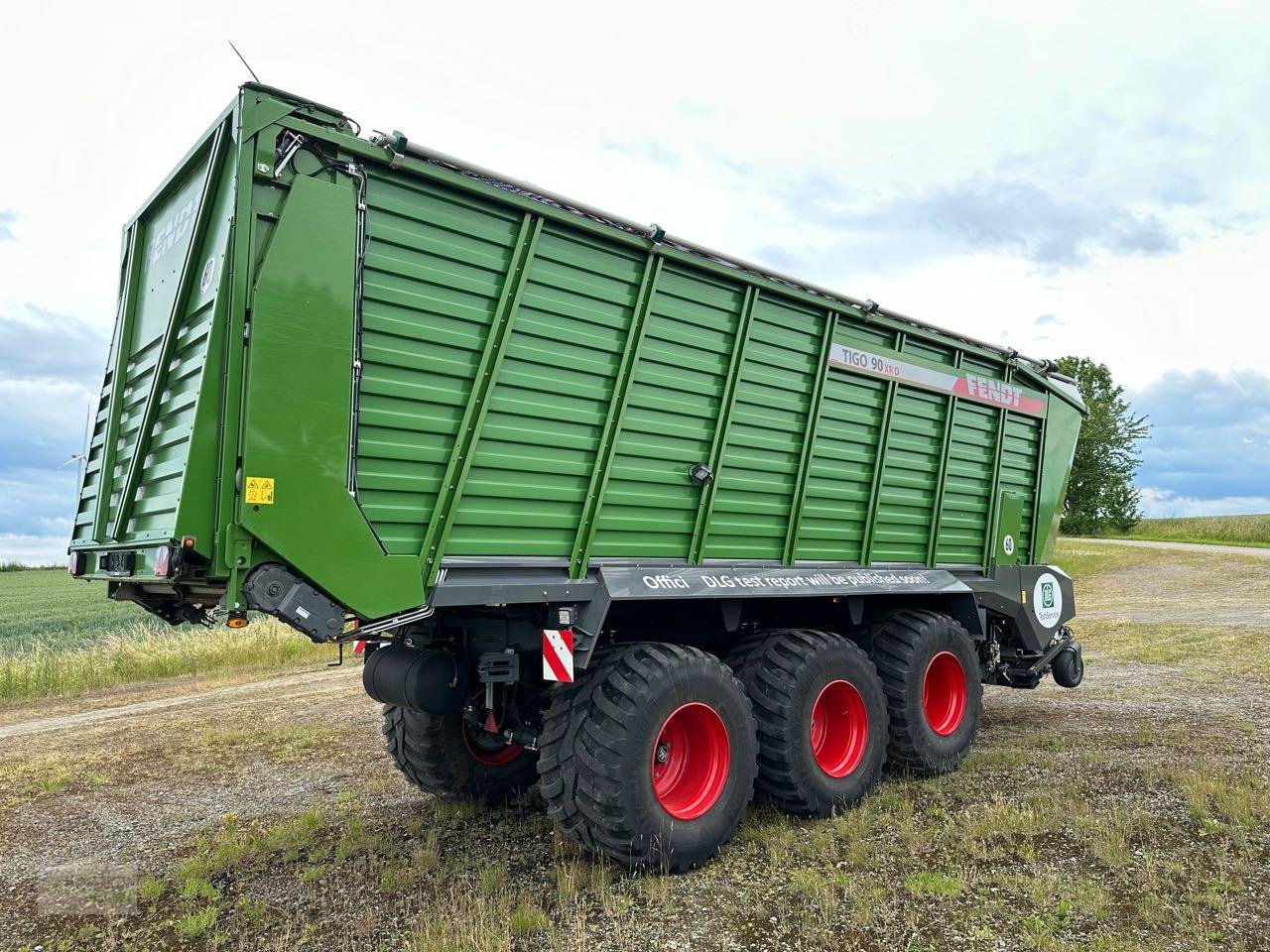 Ladewagen Türe ait Fendt TIGO 90 XR D - Ladewagen, Gebrauchtmaschine içinde Coppenbruegge (resim 7)