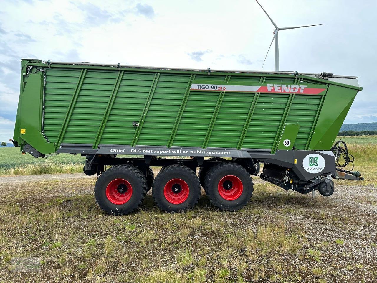 Ladewagen of the type Fendt TIGO 90 XR D - Ladewagen, Gebrauchtmaschine in Coppenbruegge (Picture 8)