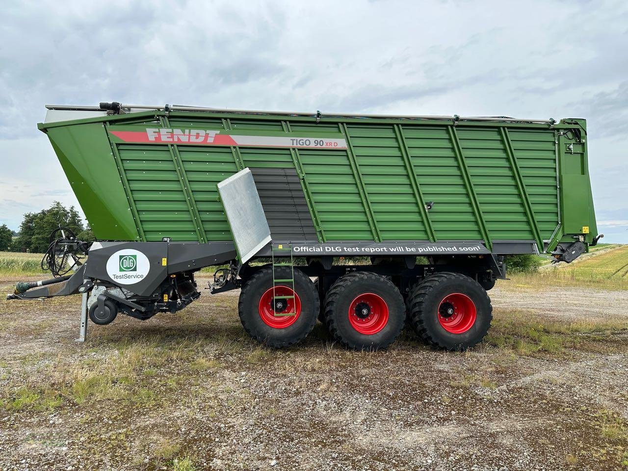 Ladewagen del tipo Fendt TIGO 90 XR D - Ladewagen, Gebrauchtmaschine en Coppenbruegge (Imagen 11)