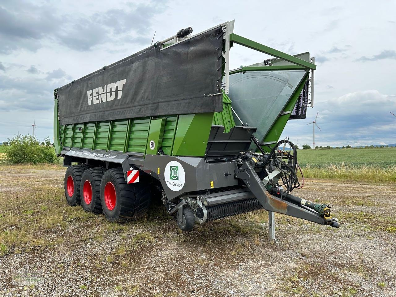 Ladewagen Türe ait Fendt TIGO 90 XR D - Ladewagen, Gebrauchtmaschine içinde Coppenbruegge (resim 14)