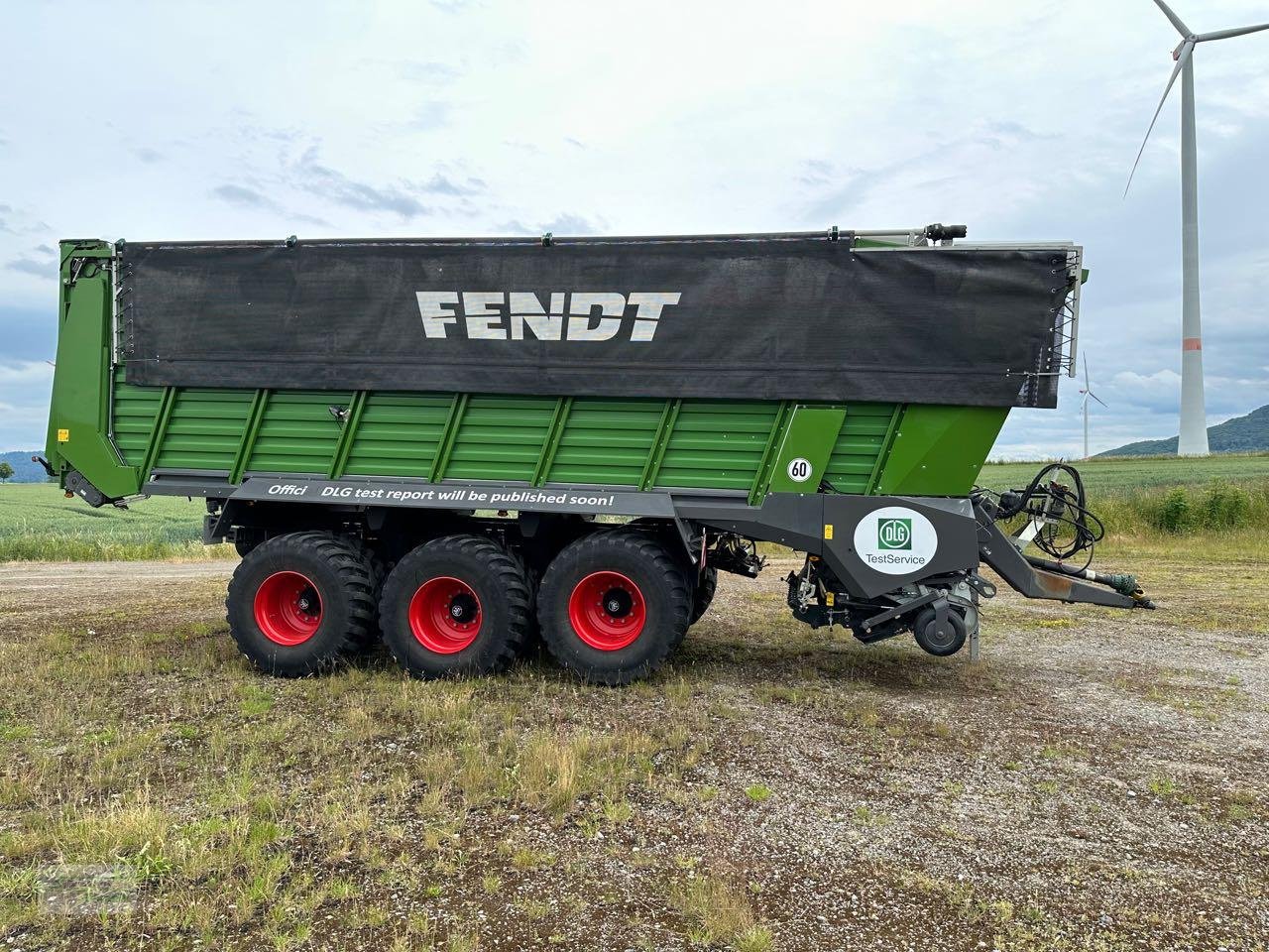 Ladewagen Türe ait Fendt TIGO 90 XR D - Ladewagen, Gebrauchtmaschine içinde Coppenbruegge (resim 15)