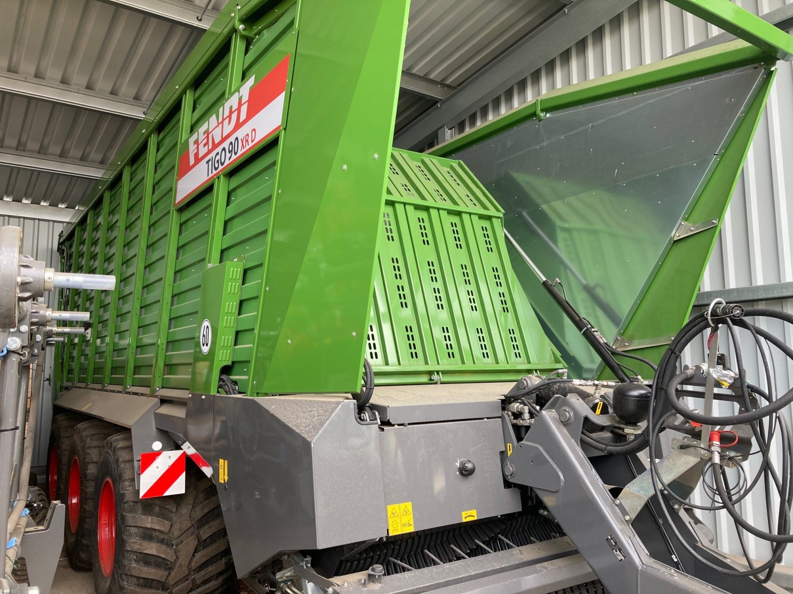 Ladewagen des Typs Fendt Tigo 90 XR, Neumaschine in Gnutz (Bild 1)