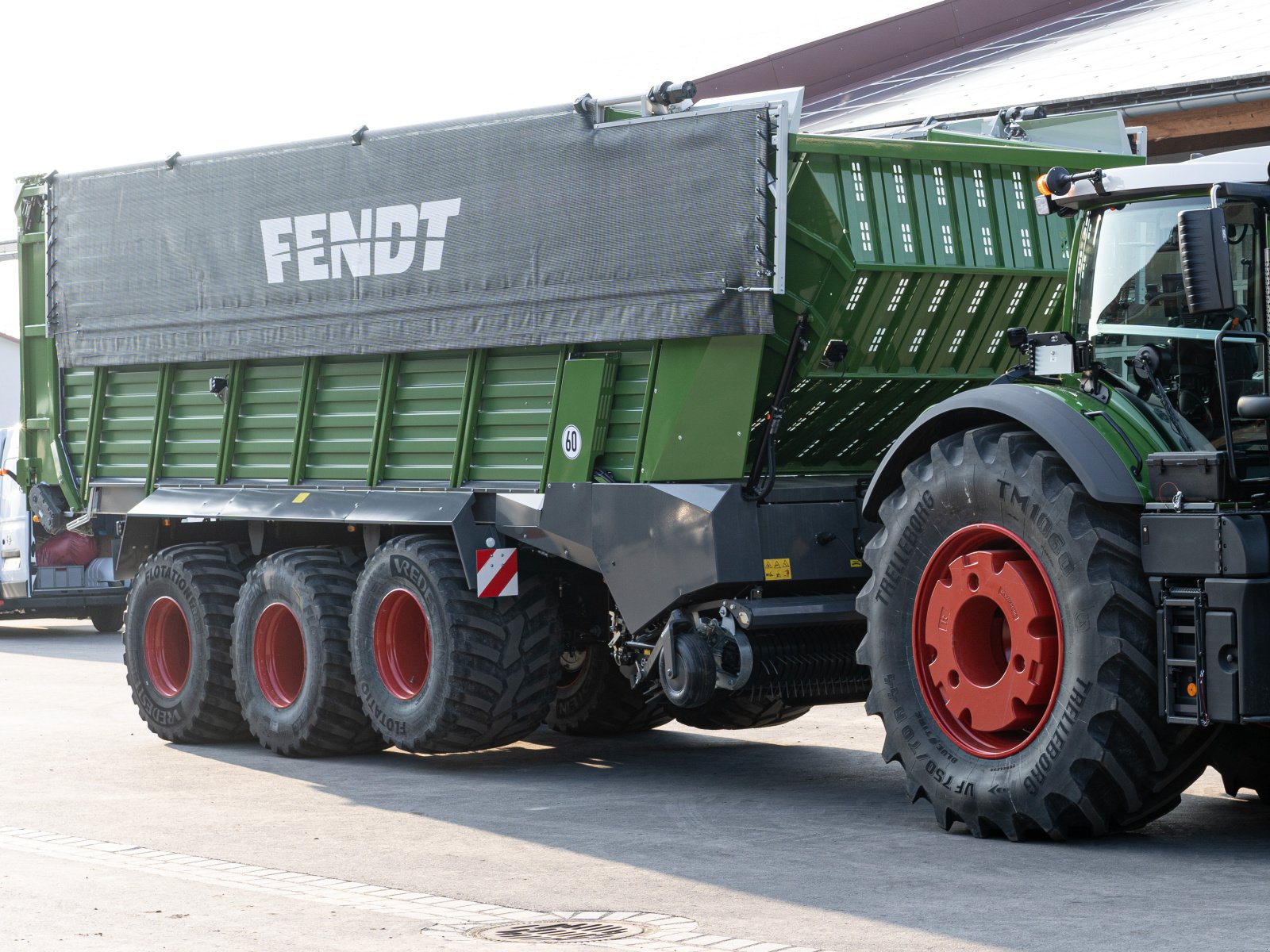 Ladewagen typu Fendt Tigo 90 XR, Gebrauchtmaschine w Wiedergeltingen (Zdjęcie 7)