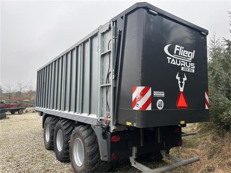 Ladewagen del tipo Fliegl ASW 391 gigant afskubbervogn Med vægt, Gebrauchtmaschine In Mern (Immagine 3)