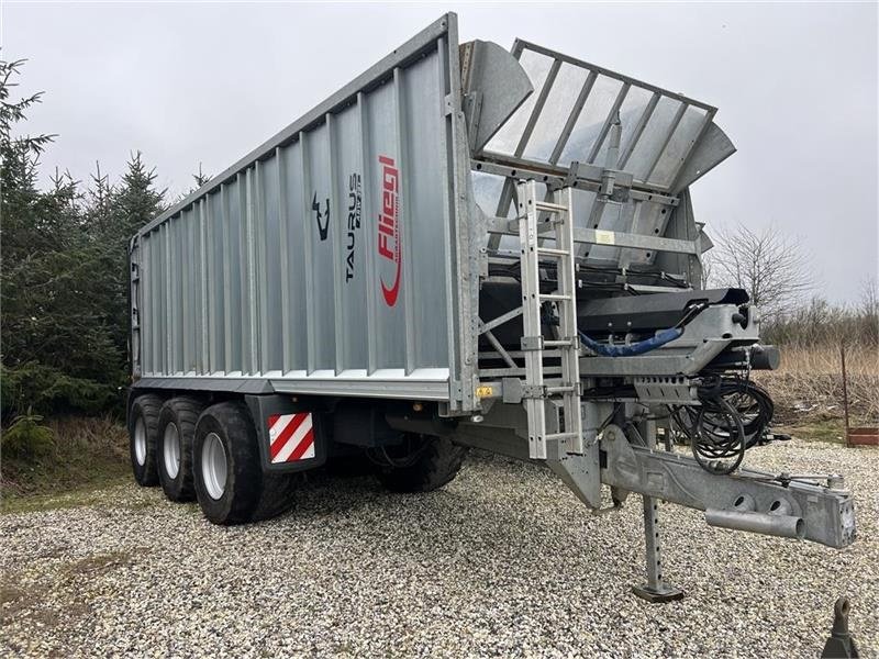 Ladewagen tip Fliegl ASW 391 gigant afskubbervogn Med vægt, Gebrauchtmaschine in Mern (Poză 1)