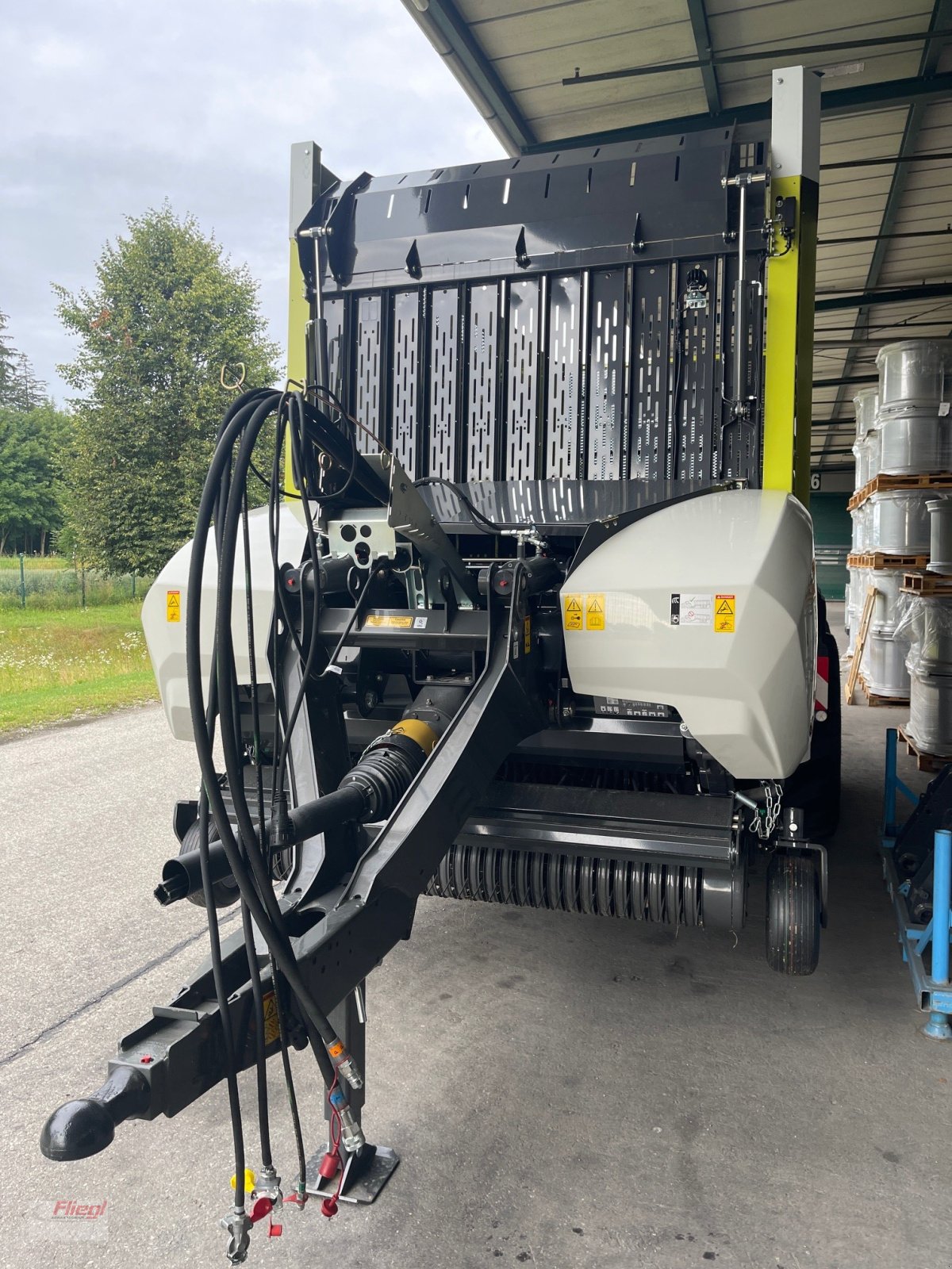 Ladewagen Türe ait Fliegl Cargos 8300, Neumaschine içinde Kirchdorf bei Haag (Oberbayern) (resim 4)