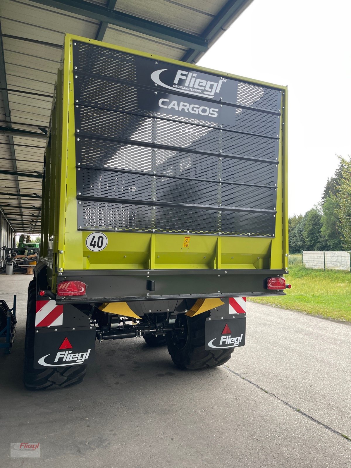 Ladewagen tip Fliegl Cargos 8300, Neumaschine in Kirchdorf bei Haag (Oberbayern) (Poză 5)