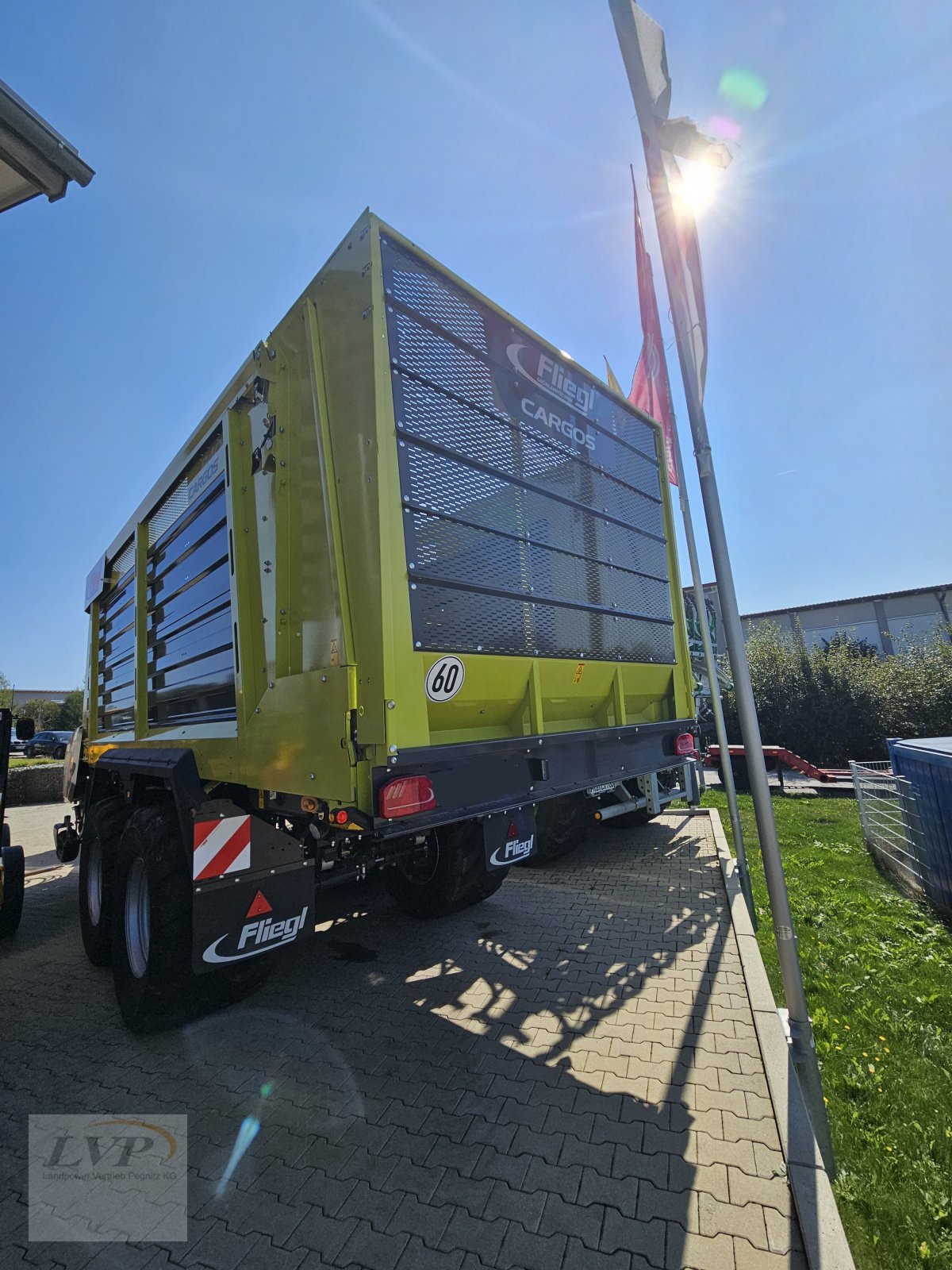 Ladewagen typu Fliegl Cargos 8400 Tandem, Neumaschine w Hohenau (Zdjęcie 3)