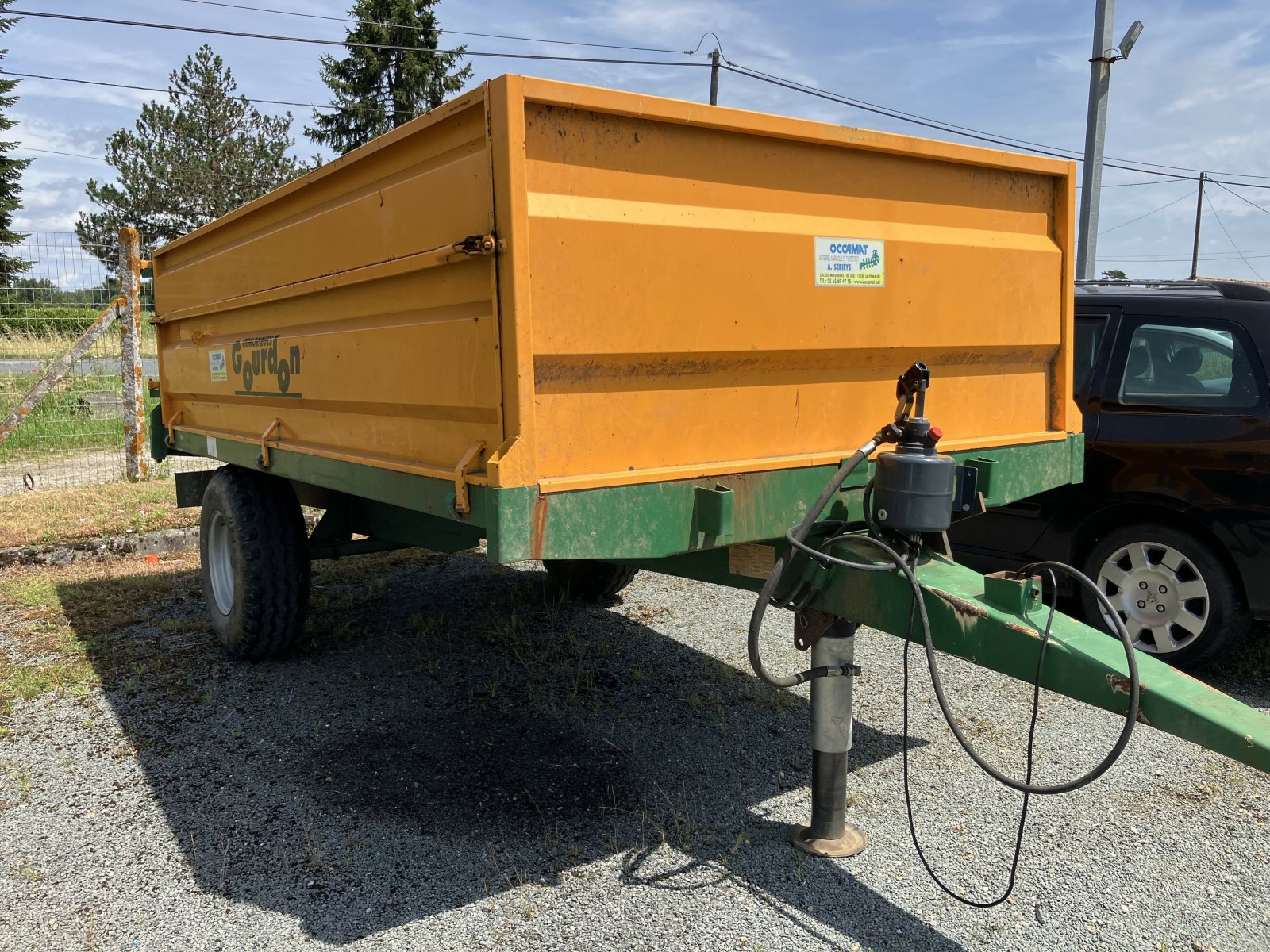 Ladewagen tip GOURDON RE 47, Gebrauchtmaschine in Gardonne (Poză 2)