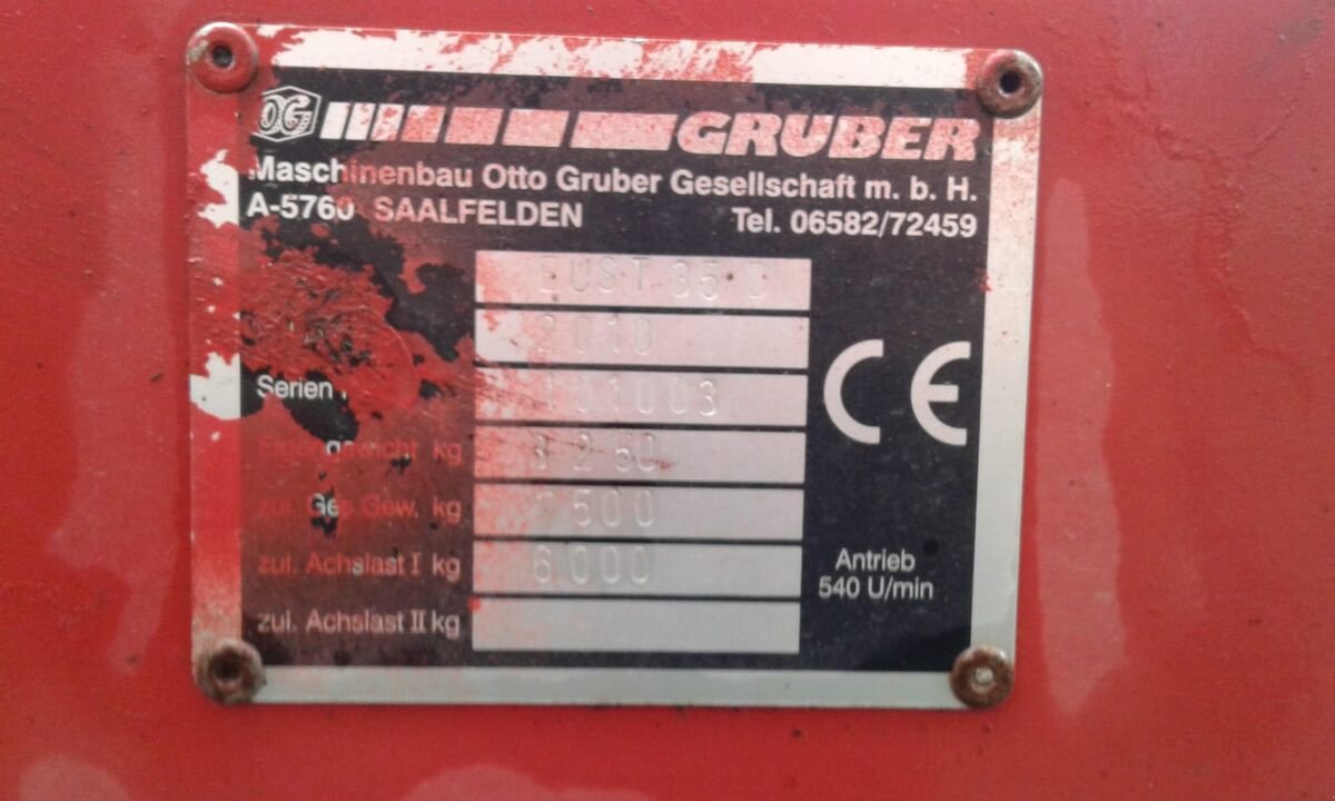 Ladewagen tipa Gruber Eurostar 35, Gebrauchtmaschine u Bergheim (Slika 3)