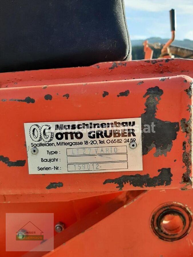 Ladewagen typu Gruber LT 27 VARIO, Gebrauchtmaschine v Schlitters (Obrázek 3)