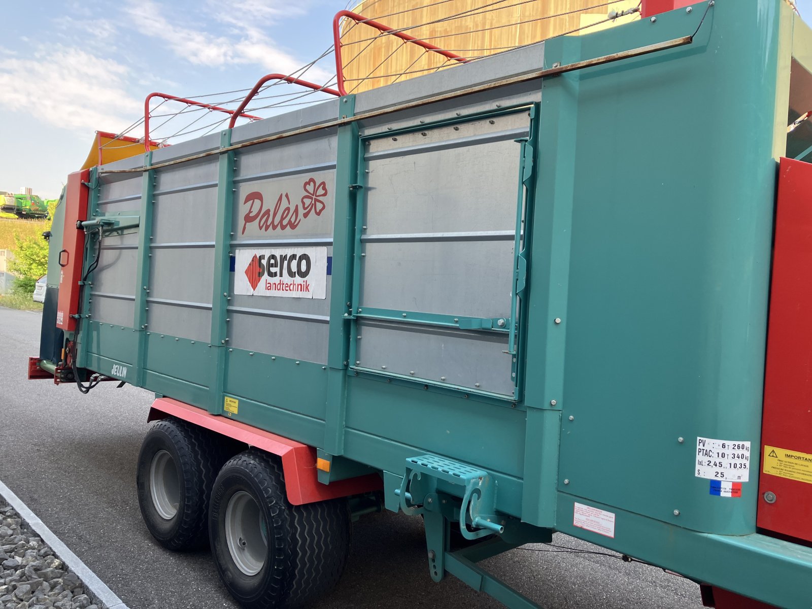 Ladewagen du type Jeulin Pales 500, Gebrauchtmaschine en Oberbipp (Photo 11)