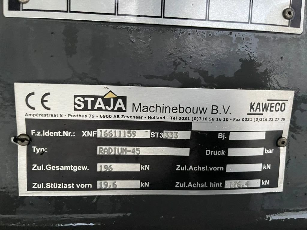 Ladewagen tipa Kaweco Radium 45 Silage wagen Kipper, Gebrauchtmaschine u Ruinerwold (Slika 8)