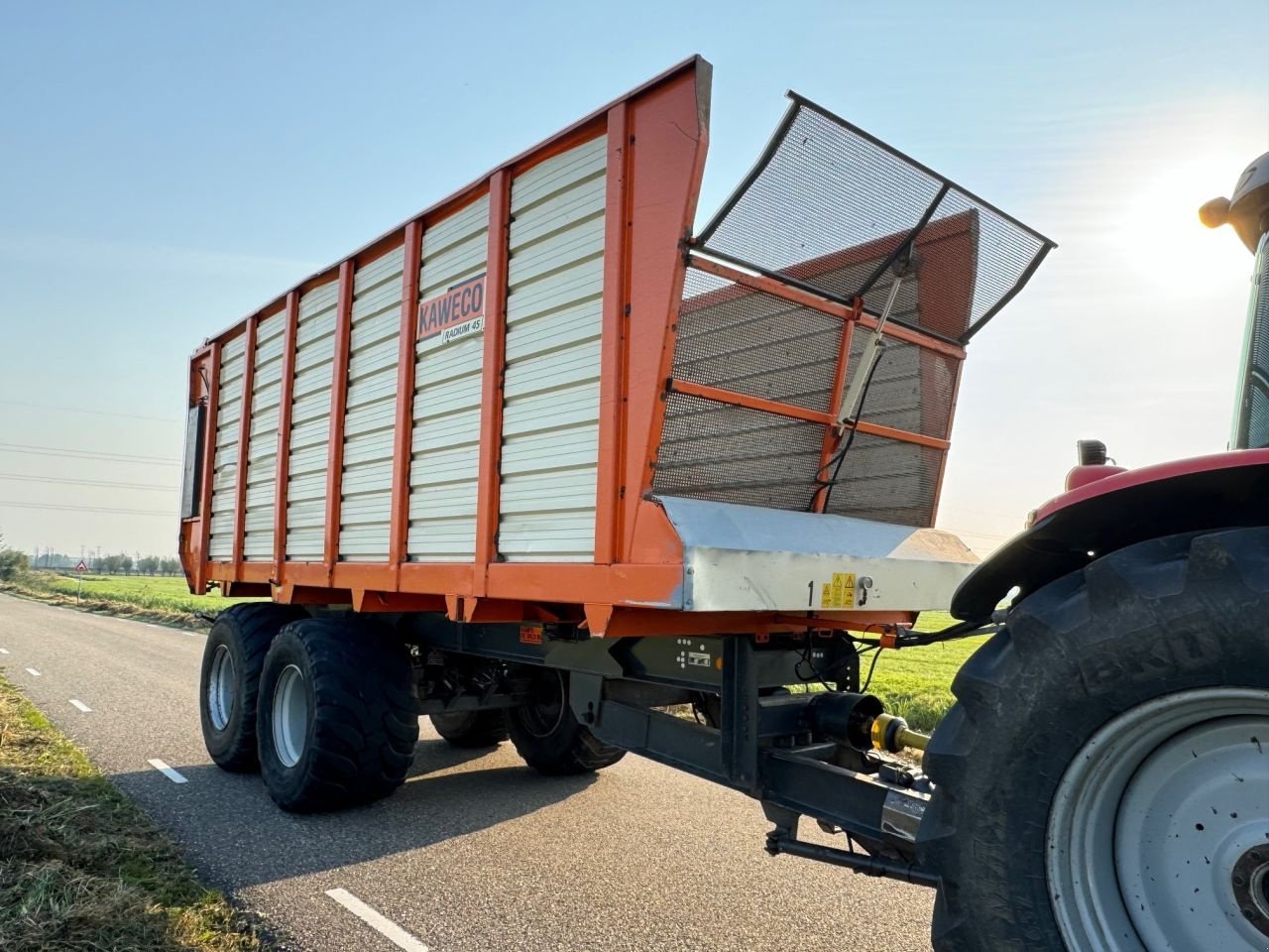 Ladewagen del tipo Kaweco Radium 45 silagewagen, Gebrauchtmaschine en Hardinxveld-Giessendam (Imagen 6)