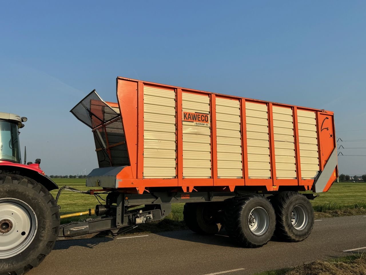 Ladewagen typu Kaweco Radium 45 silagewagen, Gebrauchtmaschine w Hardinxveld-Giessendam (Zdjęcie 1)