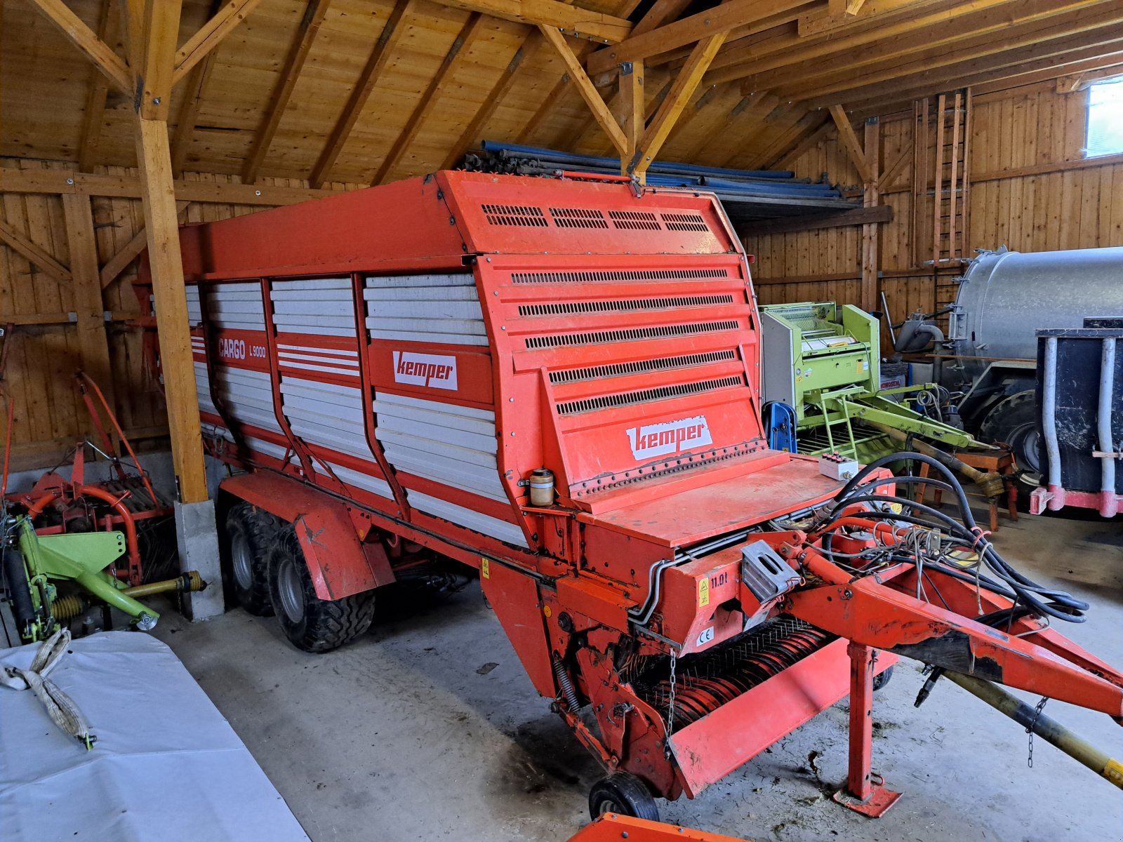 Ladewagen типа Kemper Cargo L 9000, Gebrauchtmaschine в Ascha (Фотография 2)