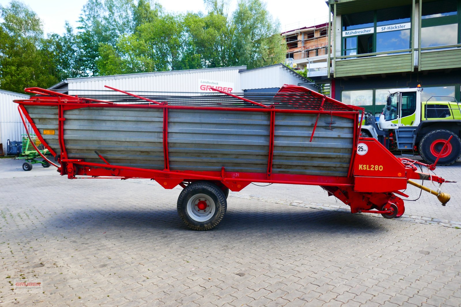 Ladewagen Türe ait Kemper KSL 280, Gebrauchtmaschine içinde Dorfen (resim 3)