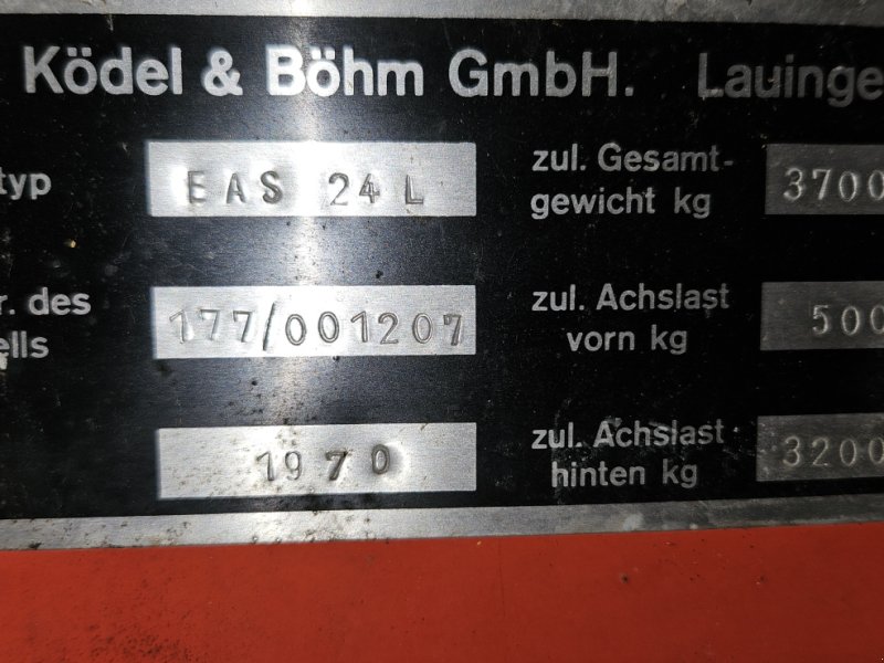 Ladewagen tip Köla EAS 24L, Gebrauchtmaschine in Gefäll (Poză 1)