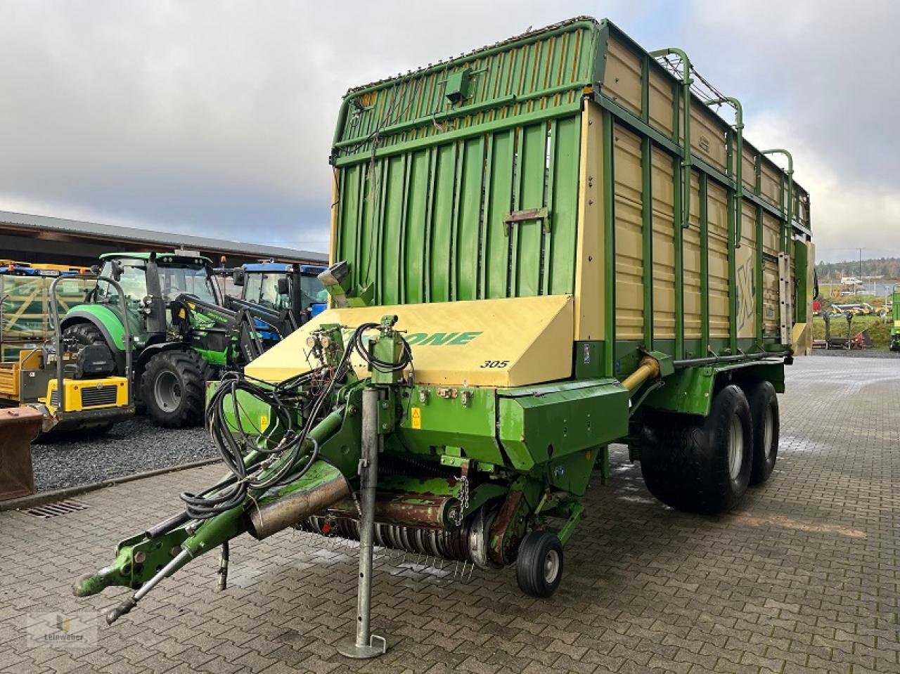 Ladewagen des Typs Krone 4 XL GD, Gebrauchtmaschine in Neuhof - Dorfborn (Bild 2)