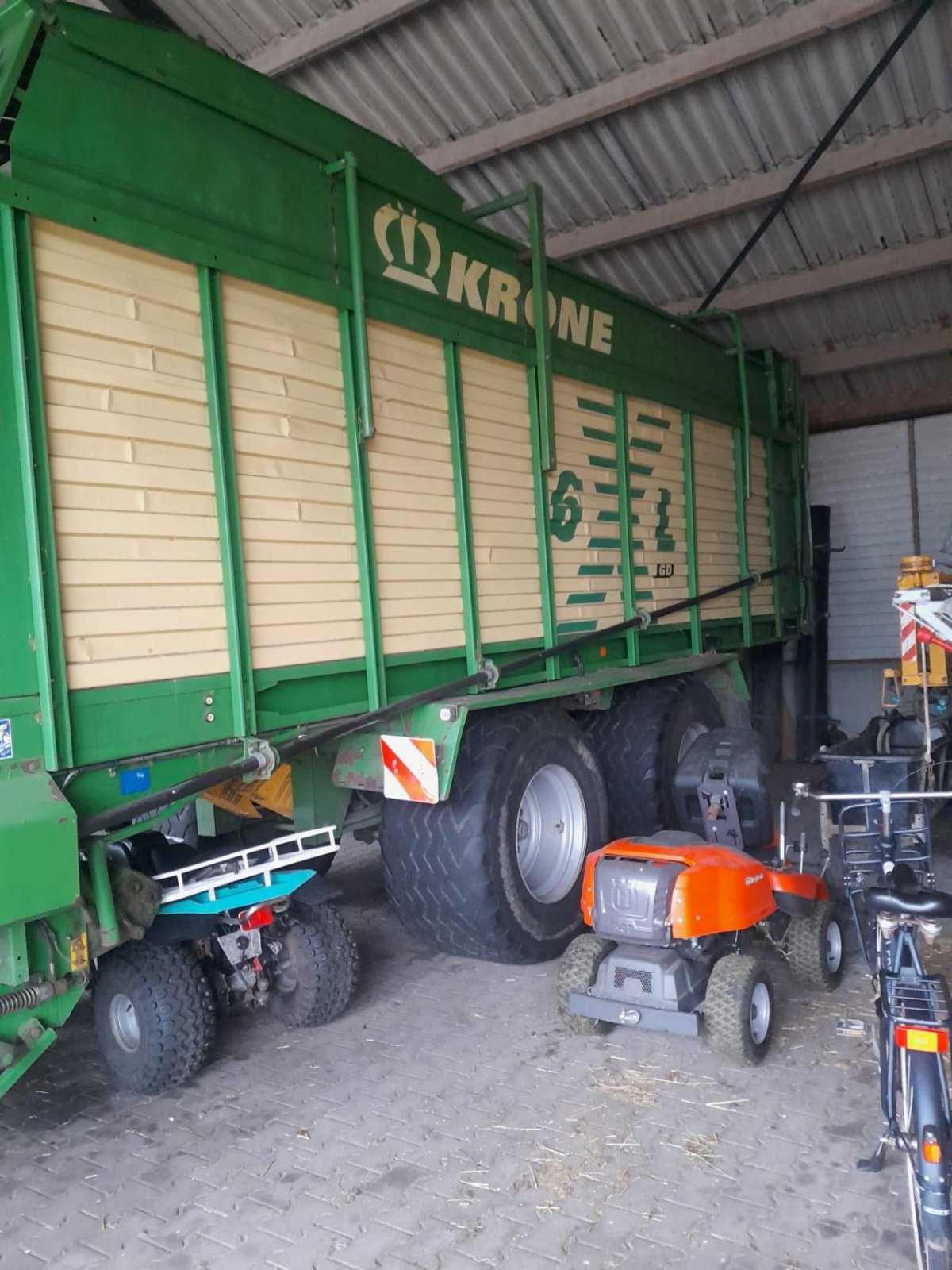 Ladewagen van het type Krone 8 XL gd, Gebrauchtmaschine in Wapenveld (Foto 7)