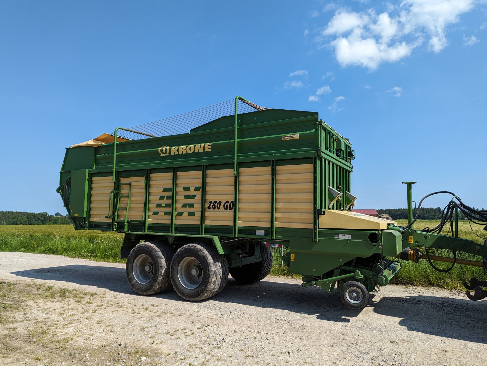 Ladewagen del tipo Krone AX 280 GD, Gebrauchtmaschine en Apfeldorf (Imagen 1)