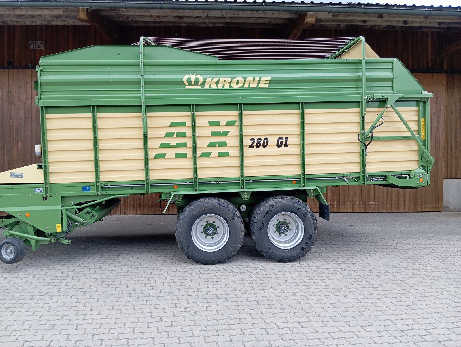 Ladewagen от тип Krone AX 280 GL, Gebrauchtmaschine в Weißenstadt (Снимка 2)