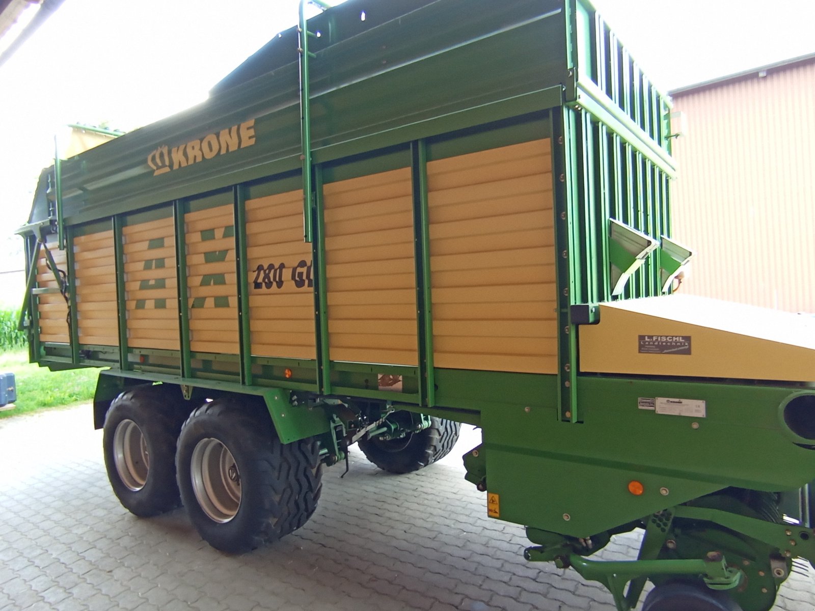 Ladewagen van het type Krone AX 280 GL, Gebrauchtmaschine in Weißenstadt (Foto 13)