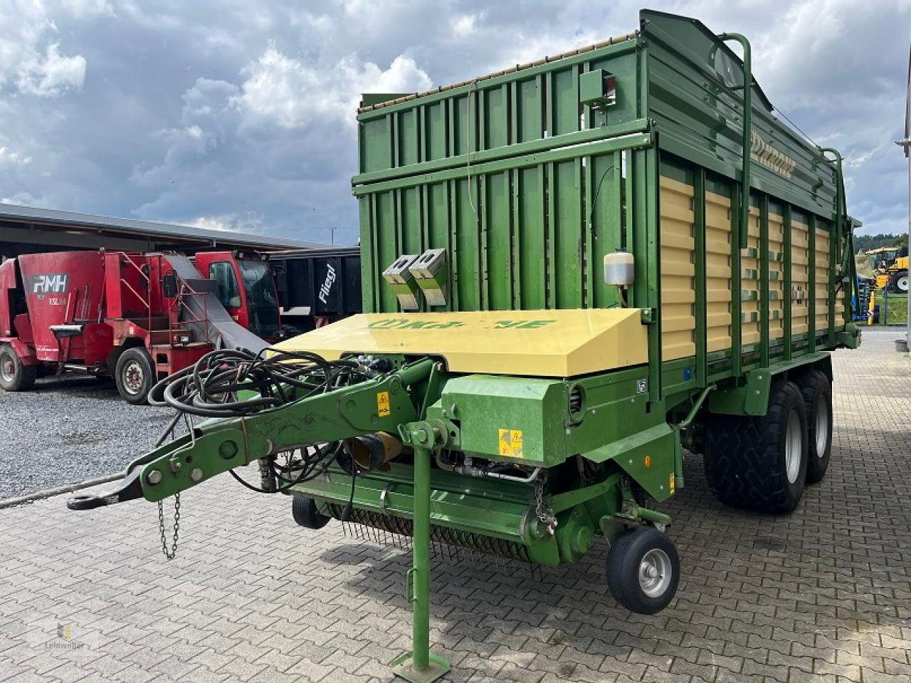 Ladewagen del tipo Krone AX 280 GL, Gebrauchtmaschine en Neuhof - Dorfborn (Imagen 2)