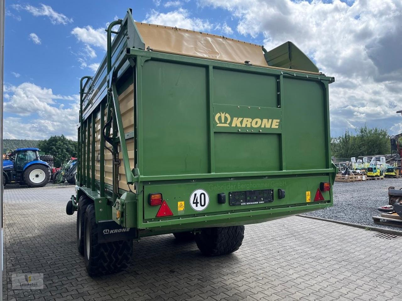 Ladewagen del tipo Krone AX 280 GL, Gebrauchtmaschine en Neuhof - Dorfborn (Imagen 4)