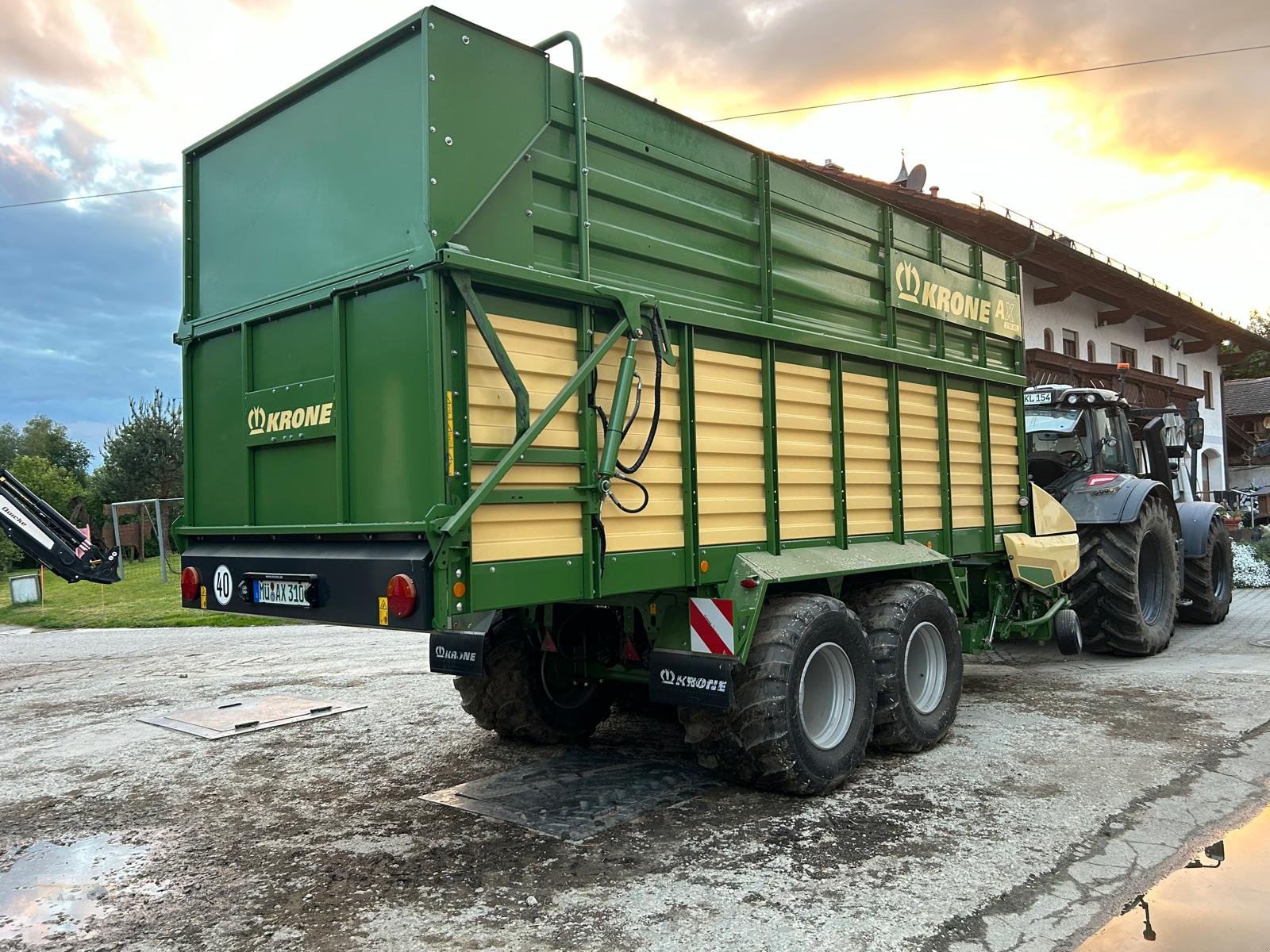 Ladewagen typu Krone AX 310, Gebrauchtmaschine v Neumarkt St. Veit (Obrázek 1)