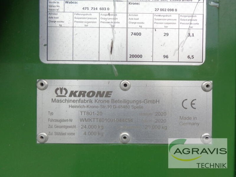 Ladewagen del tipo Krone GX 440, Gebrauchtmaschine en Nartum (Imagen 13)