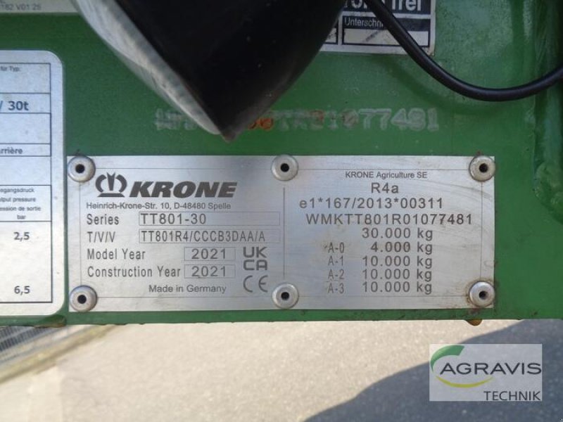 Ladewagen Türe ait Krone GX 520, Gebrauchtmaschine içinde Uelzen (resim 14)