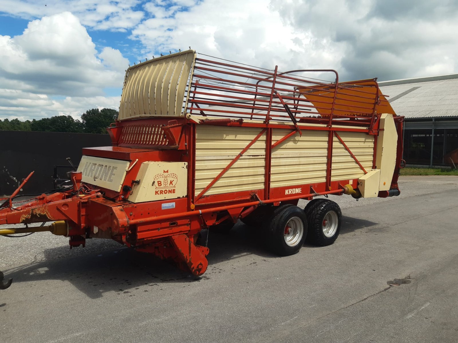 Ladewagen typu Krone HSD 5002, Gebrauchtmaschine v Neuendettelsau (Obrázek 1)