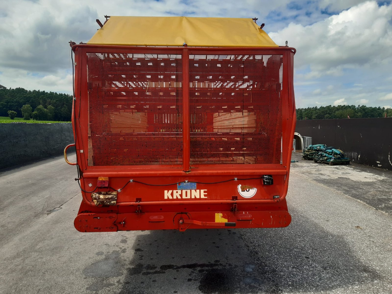 Ladewagen tip Krone HSD 5002, Gebrauchtmaschine in Neuendettelsau (Poză 2)