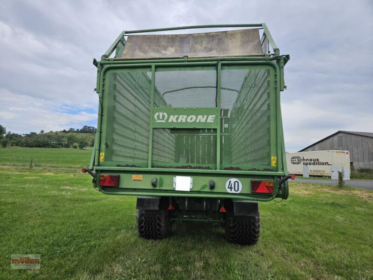 Ladewagen typu Krone Ladewagen 6 XL GL, Gebrauchtmaschine w Holzhausen (Zdjęcie 3)