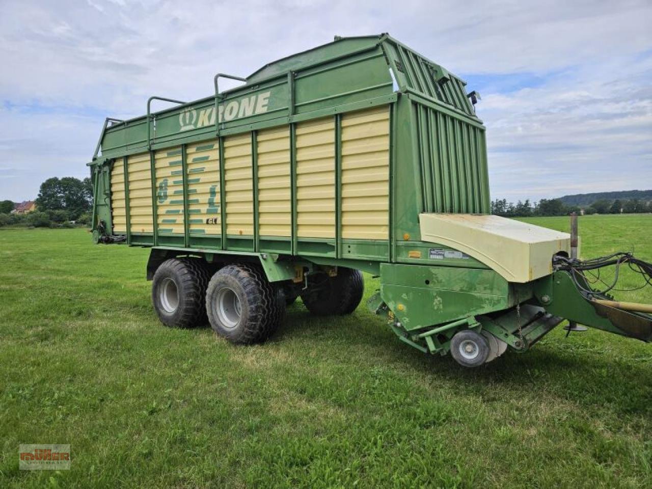 Ladewagen van het type Krone Ladewagen 6 XL GL, Gebrauchtmaschine in Holzhausen (Foto 1)