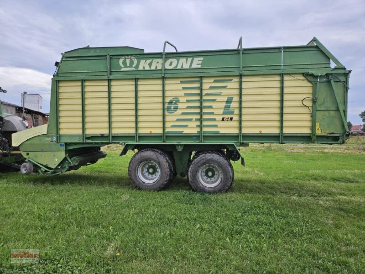 Ladewagen du type Krone Ladewagen 6 XL GL, Gebrauchtmaschine en Holzhausen (Photo 8)