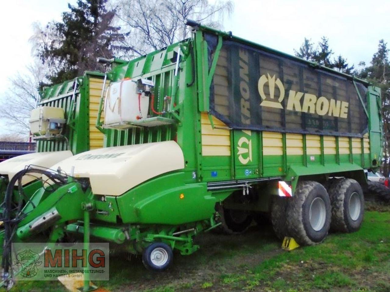 Ladewagen del tipo Krone LADEWAGEN ZX 450GL, Gebrauchtmaschine en Dummerstorf OT Petschow (Imagen 2)