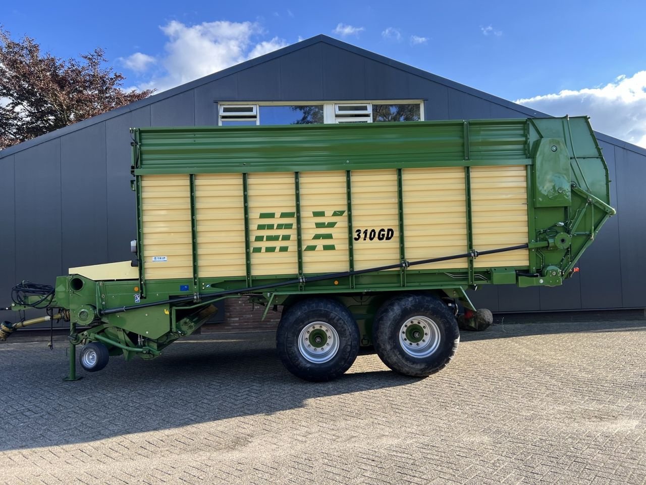 Ladewagen des Typs Krone MX 310 GD, Gebrauchtmaschine in Vroomshoop (Bild 2)